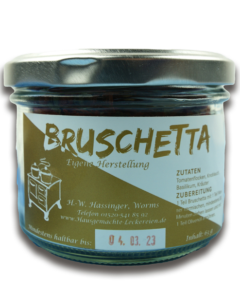 Hassinger Bruschetta Kräutermischung Hassinger Bruschetta Kräutermischung