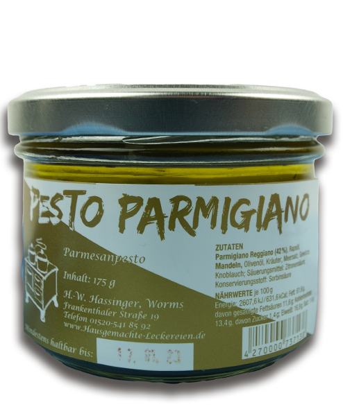 Hassinger, Pesto Parmigiano 170 g Hassinger, Pesto Parmigiano 170 g