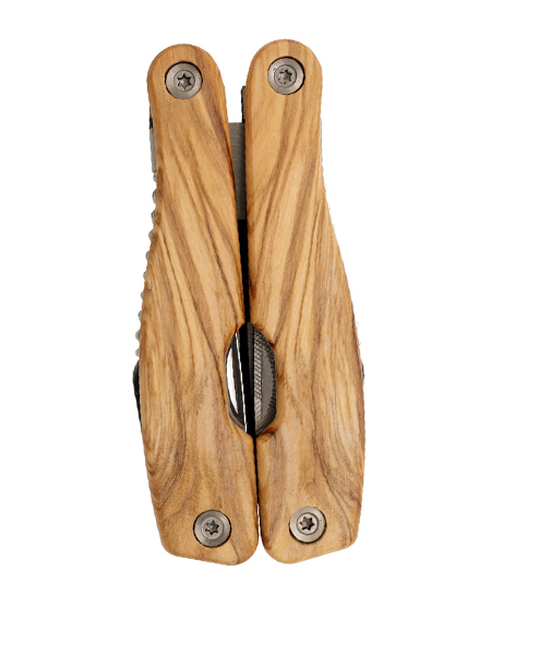 Multitool 'Locker', 12 Funktionen, Olivenholz geschlossen Multitool 'Locker', 12 Funktionen, Olivenholz geschlossen