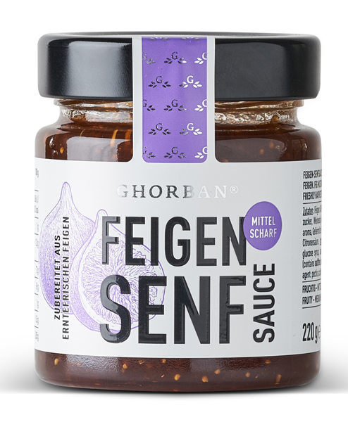 Ghorban Feigensenf mittelscharf Ghorban Feigensenf mittelscharf