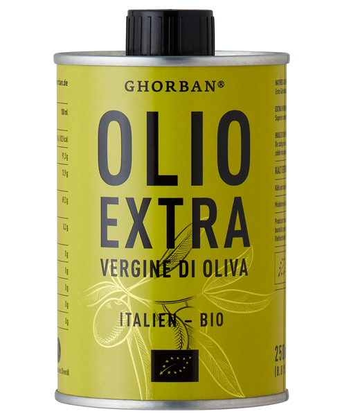 Ghorban, Olio Extra Vergine di Oliva - Italien BIO 250 ml Ghorban, Olio Extra Vergine di Oliva - Italien BIO 250 ml