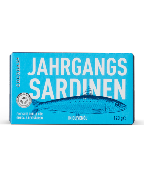 Ghorban Jahrgangssardinen Natur Ghorban Jahrgangssardinen Natur