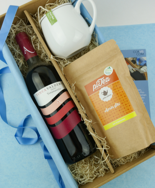 Aprés Ski Geschenk mit Wein Aprés Ski Geschenk mit Wein