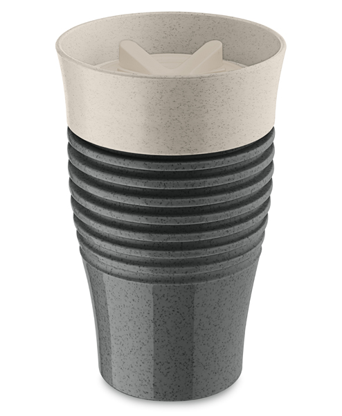 Koziol Safe to go, Bio Circular in ashgrey-desert