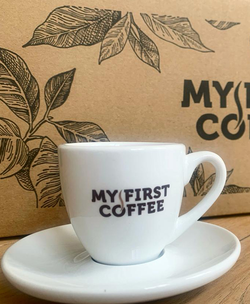 Könitz Espressobar Tasse mit Untertasse Könitz Espressobar Tasse mit Untertasse