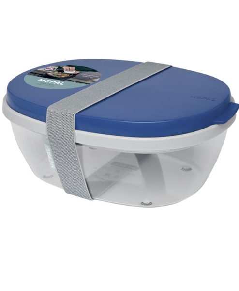 Mepal, Ellipse Salatbox mit Dressingdose Mepal, Ellipse Salatbox mit Dressingdose