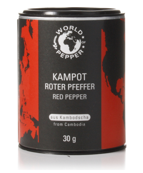 Kampot Pfeffer Rot, ganze Körner Kampot Pfeffer Rot, ganze Körner