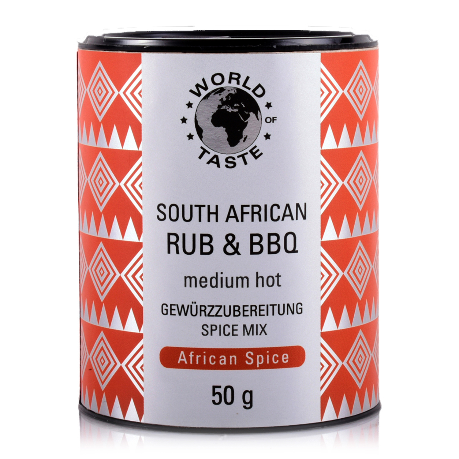 World of Taste, South African Rub & BBQ, 60 g Front