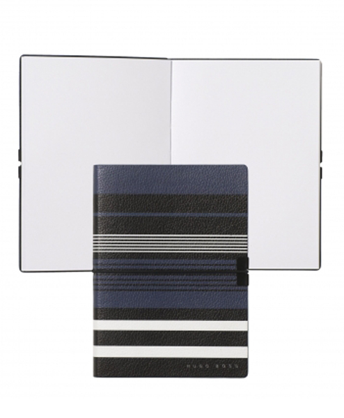 Notizblock A6 Storyline Stripes Blue Notizblock A6 Storyline Stripes Blue