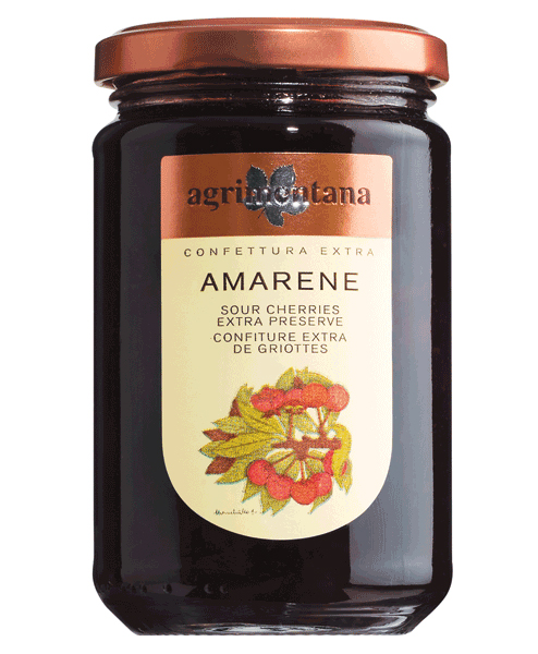 Amarenakirschkonfitüre Agrimontana Amarenakirschkonfitüre Agrimontana