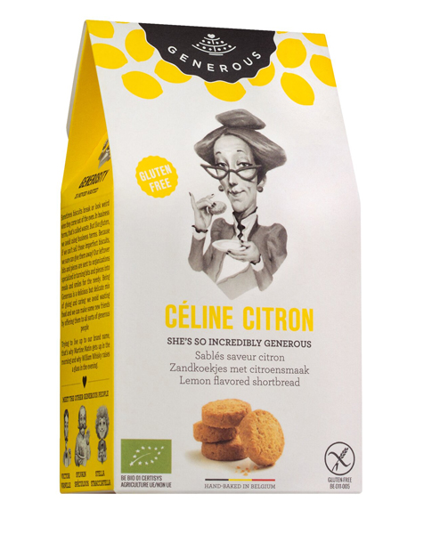 Generous, Céline Citron, Zitronensablées Bio Generous, Céline Citron, Zitronensablées Bio