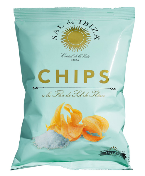 Sal de Ibiza, Chips mit Meersalz, 45 g Sal de Ibiza, Chips mit Meersalz, 45 g