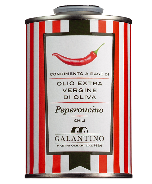 Galantino, Natives Olivenöl extra mit Chili Galantino, Natives Olivenöl extra mit Chili