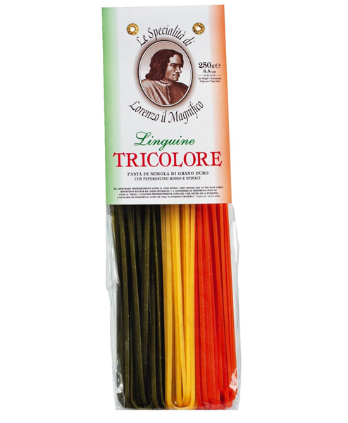 Lorenzo il Magnifico, Linguine Tricolore 250 g Lorenzo il Magnifico, Linguine Tricolore 250 g