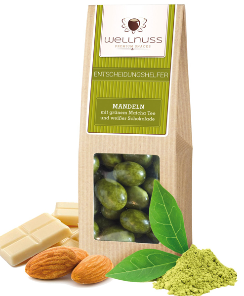 Wellnuss „Entscheidungshelfer”, Mandeln Wellnuss „Entscheidungshelfer”, Mandeln