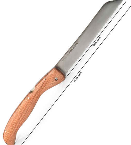 Rockfoxx, Brotmesser „Foxxknife" 40,5 cm Länge