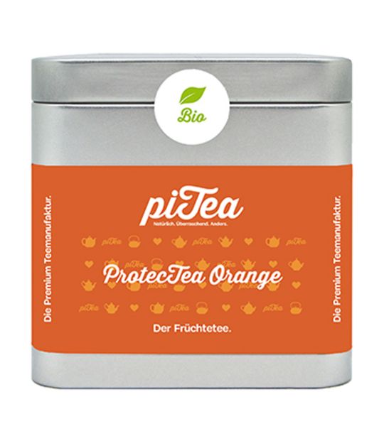 piTea, Protectea Orange, 100 g Dose, Bio