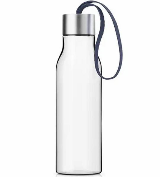 EVA SOLO Trinkflasche mit Henkel Navy