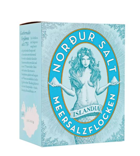 Nordur Meersalzflocken Natur, 125 g