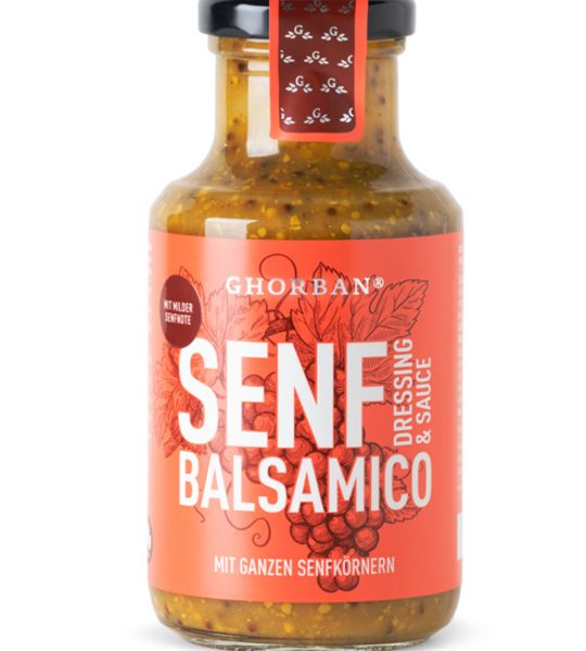 Ghorban, Senf-Balsamico Dressing, 250 g