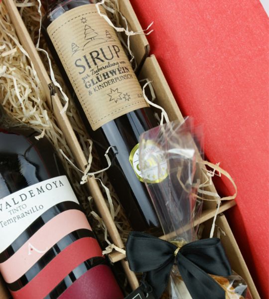 corviscom Feinkostpaket Glühender Florentiner mit Wein