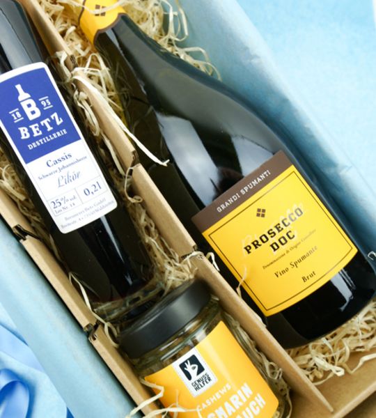 corviscom, Geschenkpaket Prosecco Royal