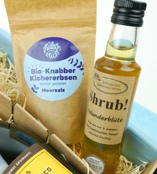 corviscom gechenkpaket Prosecco Hugo glutenfrei