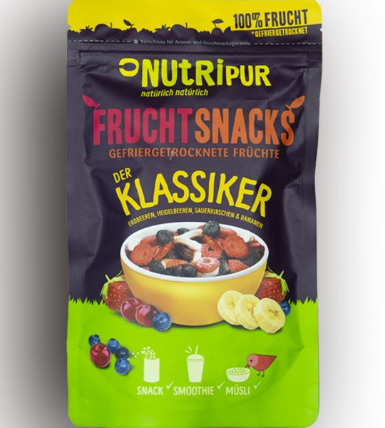 NutriPur, Gefriergetrocknete Früchte, Der Klassiker, 25g