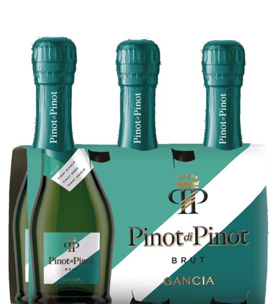 Gancia, Pinot di Pinot Brut Piccolo, 3 x 0,2L