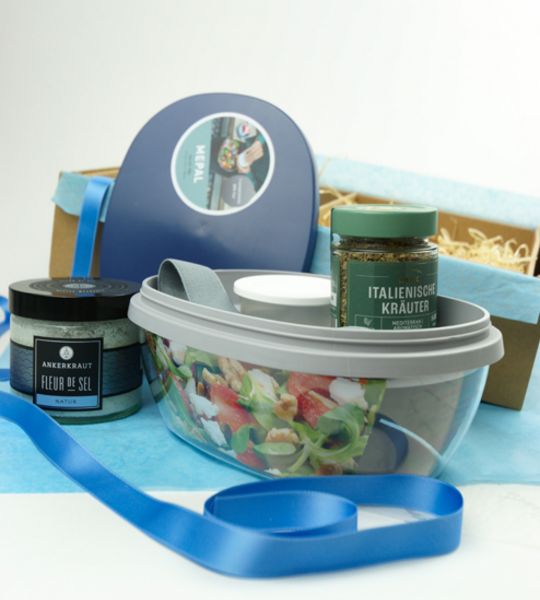 corviscom Geschekpaket Light Lunch Salatbox
