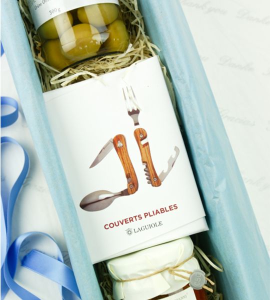 corviscom Geschenkbox Picknick Gourmet