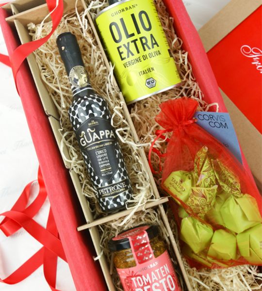 corviscom Geschenkpaket Cena di natale