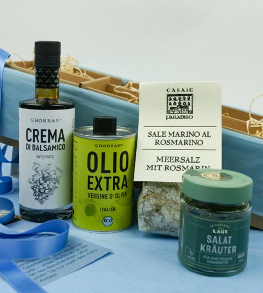 corviscom Geschenkpaket Insalata d'estate mit Balsamico