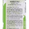 World of Salt, Bambussalz, 60 g back