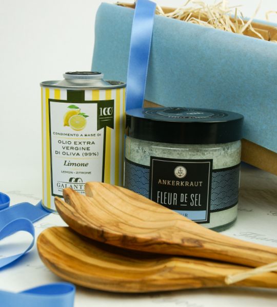 Geschenkset Insalata piccolo mit Meersalz