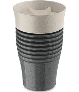 Koziol Safe to go, Bio Circular in ashgrey-desert