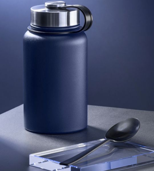 Nordic Thermal Jar, 600 ml Orange, dunkelblau