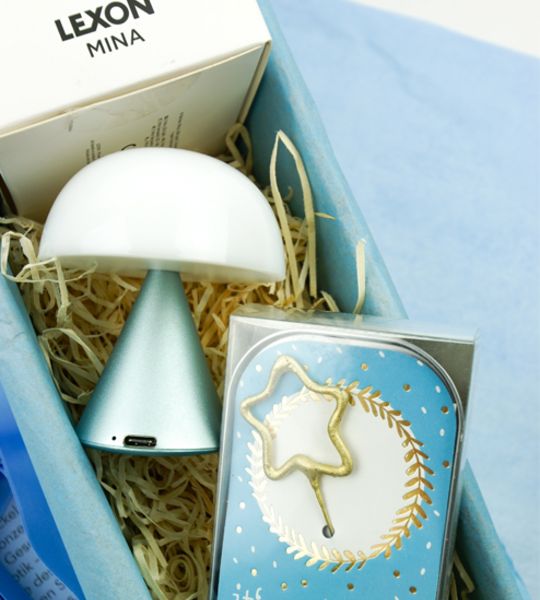 corviscom Geschenkpaket Boy in blau