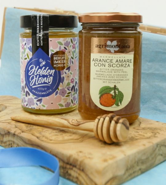 Corviscom Geschenkpaket Fruehstueck Deluxe