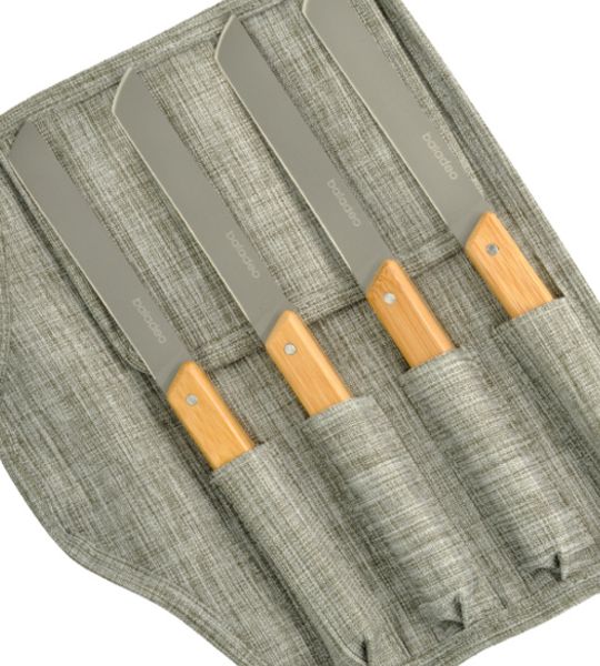 Baladéo Set mit 4 Tischmessern „Shokki"