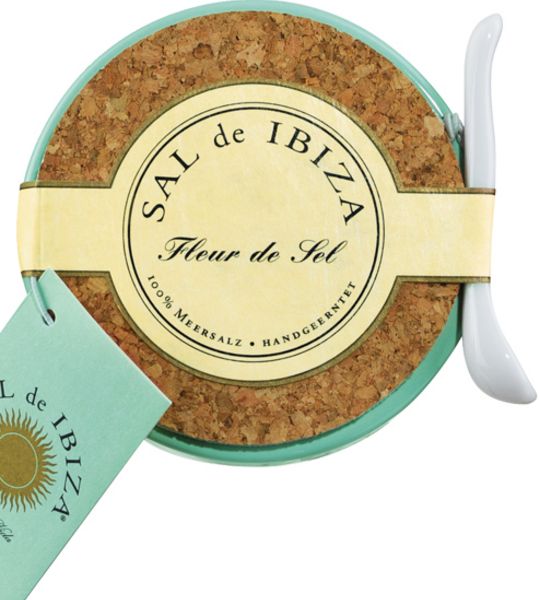 Sal de Ibiza, Fleur de Sel Steintopf, 150g