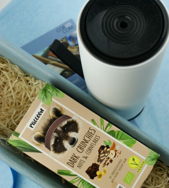 corviscom Geschenkset „Für Helden" mit Thermosbecher