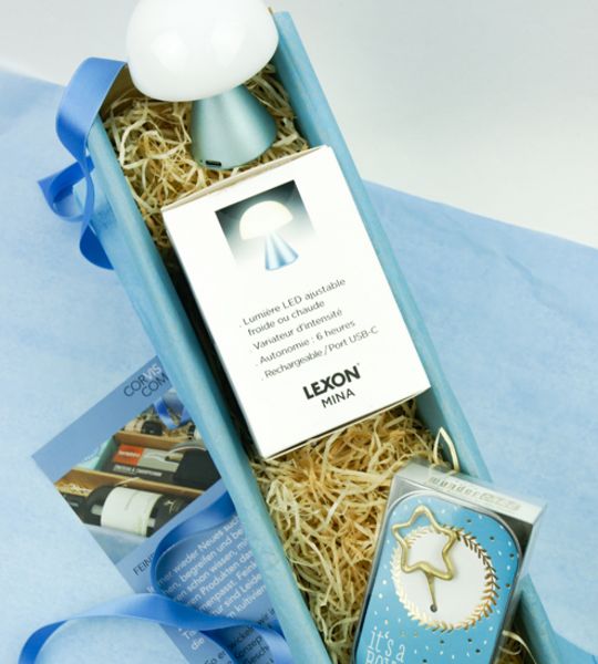 corviscom Geschenkpaket zur Geburt eines Jungen