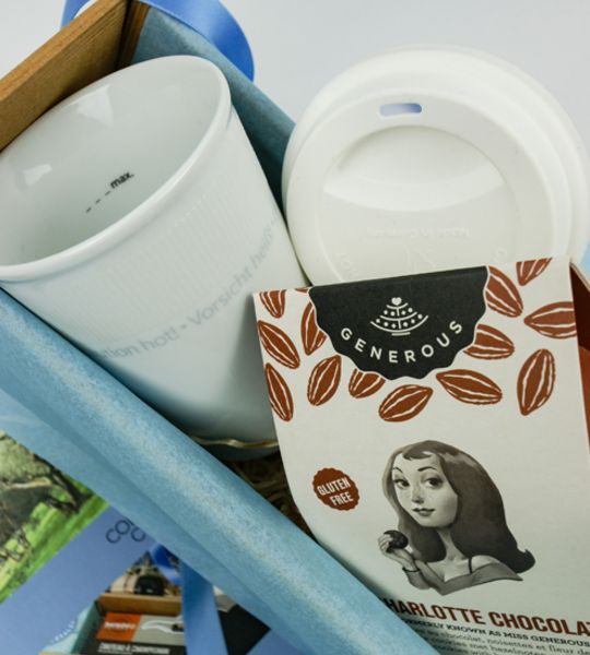 Coffee to go mit Bio Keksen
