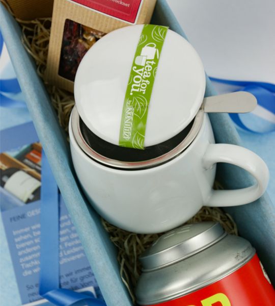 Energiebooster mit Kuschelbecher