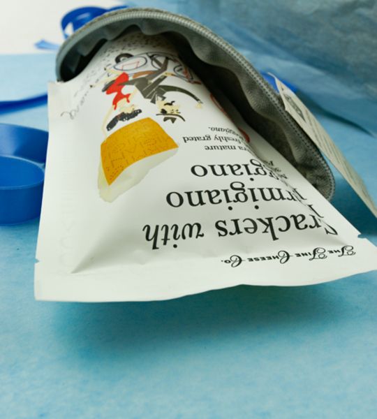 corviscom Geschenkset „Mouse on the run" mit Parmesan Cracker