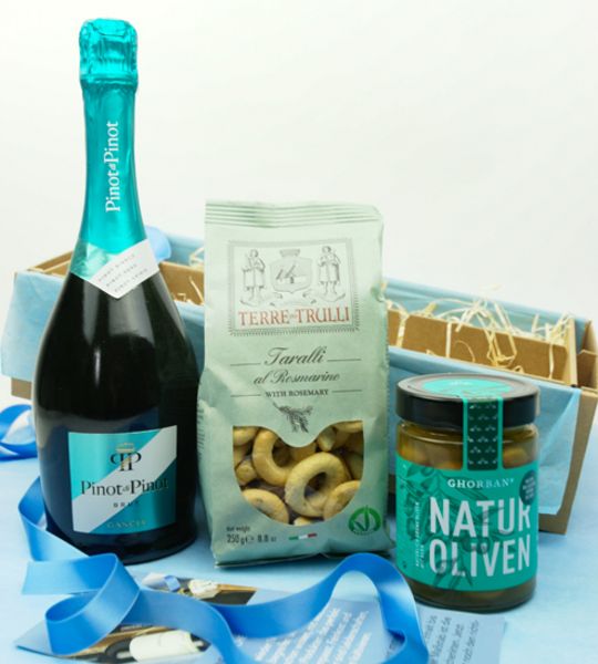 corviscom, Geschenkpaket Aperitivo Costa Smeralda