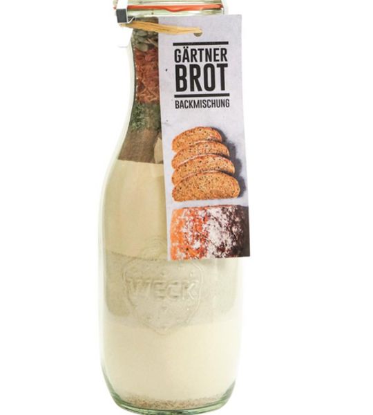 Hof Loebke, Backmischung Gaertner Brot Weckflasche