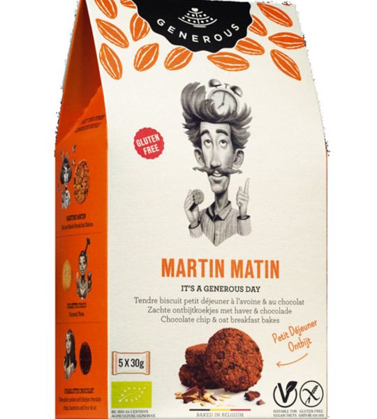 Generous, Martin Matin, Haferkekse mit Schoko, 100 g