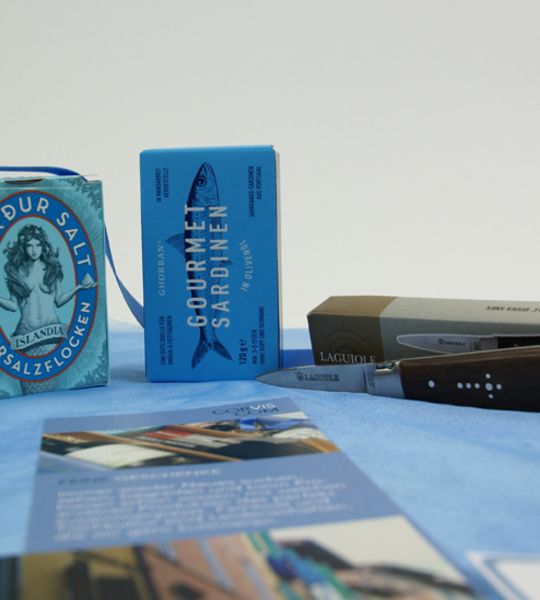 Geschenkpaket mit Laguiole Austernöffner